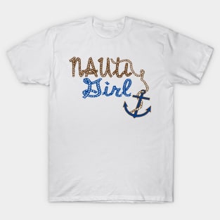 Nauti Girl Womens Boat Shirt T-Shirt